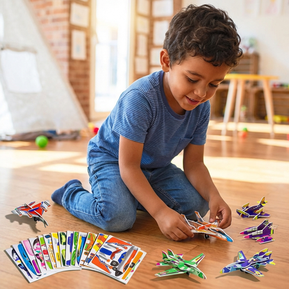 Set de rompecabezas 3D de dibujos animados para niños