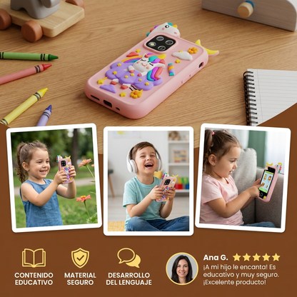 Juguete educativo tipo smartphone para niños